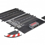 Power section with straight for Evolution slot car tracks