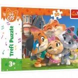 Puzzle 30 Pieces Friendship in the Cat Land 44 Cats