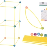 Creatieve bouwset – Buisvormige stokjes voor het maken van tenten en constructies, 75 stuks