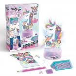 Style4Ever dijamantno slikanje – svjetleća lampica jednorog