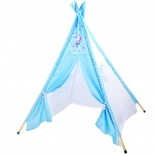 Children's teepee tent with unicorn