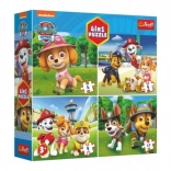 Puzzle 4in1 Paw Patrol