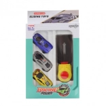 Sportautó-készlet kilövővel