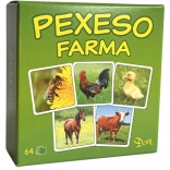 Farm Pexeso game in a box