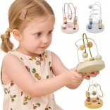 POLARB wooden bead maze for fine motor development