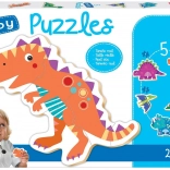 Educa baby puzzle dinosaurs 5-in-1