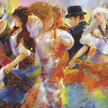 ANATOLIAN Puzzle Rainbow City 3000 pieces