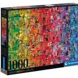 Puzzle 1000 pièces Collage Color Boom