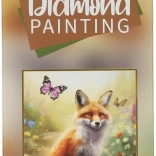 Diamond Painting Fox 14x18 cm