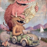 Heye Zozoville 2000-Piece Puzzle: Outing