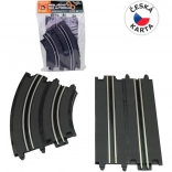 Racing Track Spare Parts 4 pcs 1:43