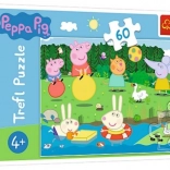 Puzzel 60 stukjes – zomerse pret PEPA PIG