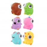 Dinoszaurusz játék kidülledő szemekkel 7 cm