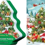 EUROGRAPHICS Puzzle Christmas Tree in Metal Box 550 Pieces