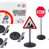 76 cm Large Traffic Signs Educational Set 3 pcs