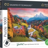 Puzzle TREFL UFT Wanderlust: At the Foot of the Alps, 1000 pieces
