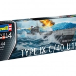 Plastični model nemške podmornice T.IX C/40 1/144