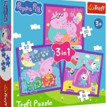 Peppa Pig Puzzle 3-in-1 (20, 36, 50 pieces)