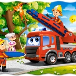 Firefighters to the Rescue puzzle, 30 pieces