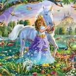 Puzzle Princess with Unicorn 150 Pieces