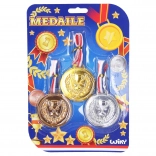 3 db-os éremkészlet, 6 cm