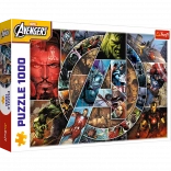 1000-piece puzzle - Marvel Avengers heroes