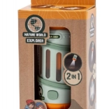 Flashlight 2-in-1 with 360° Lighting