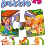 Puzzle Vehicles Duo for Children