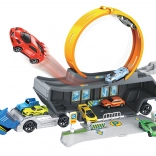 Trekker met lanceerbaan en 3 autootjes