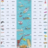Larsen puzzle for learning English At Sea 64 pieces