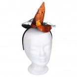 Carnival Headband with Witch Ornament
