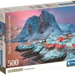 Hamnoy Village Puzzle 500 pieces CLEMENTONI