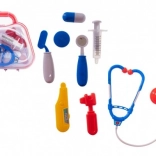 Set de médecin pour enfants dans une mallette en plastique 23 × 19 × 6 cm