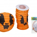 Set van papieren lampionnen - Bol 25 cm en Cilinder 15 cm