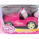 Plastic doll car 30 cm