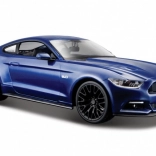 Modèle réduit composite Ford Mustang GT 2015 1:24 bleu