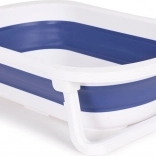 Skládací dětská vanička s odtokem Ecotoys modrá