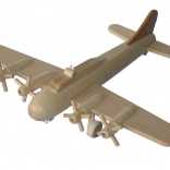 Large Wooden Model Airplane Bomber B17