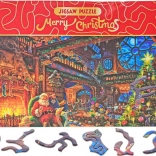 Puzzle Merry Christmas – At Santa’s Home, 468 pieces