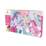 Stick & Fun XXL creatieve set mozaïek – eenhoorns