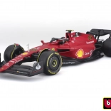 Bburago 1:18 Ferrari F1-75 Scuderia F1 met coureur Carlos Sainz
