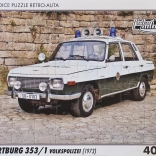 Puzzle RETRO-CARS Wartburg 353 Volkspolizei 40 pieces