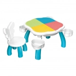 Qman multifunctional children's table and chair