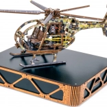 WOODEN CITY 3D Puzzle Helicopter Limited Edition 178 Pieces