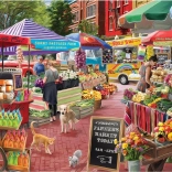 Eurographics Puzzle A Day at the Farmers' Market 104 Pieces