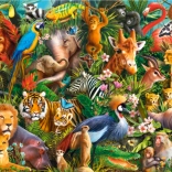Amazing Animals 180-Piece Puzzle