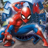 Puzzle 104 Pieces Super Color - Spider-Man