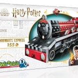 3D puzzle WREBBIT Harry Potter Hogwarts Express 155 pieces