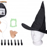 Witch Set – Nose, Chin, Fingers, Teeth and Hat