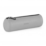 Round PASTELINI PU case, grey